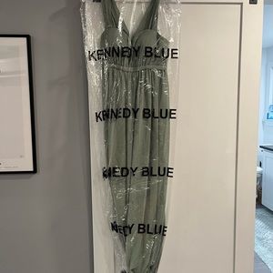 Kennedy blue maternity bridesmaid dress
